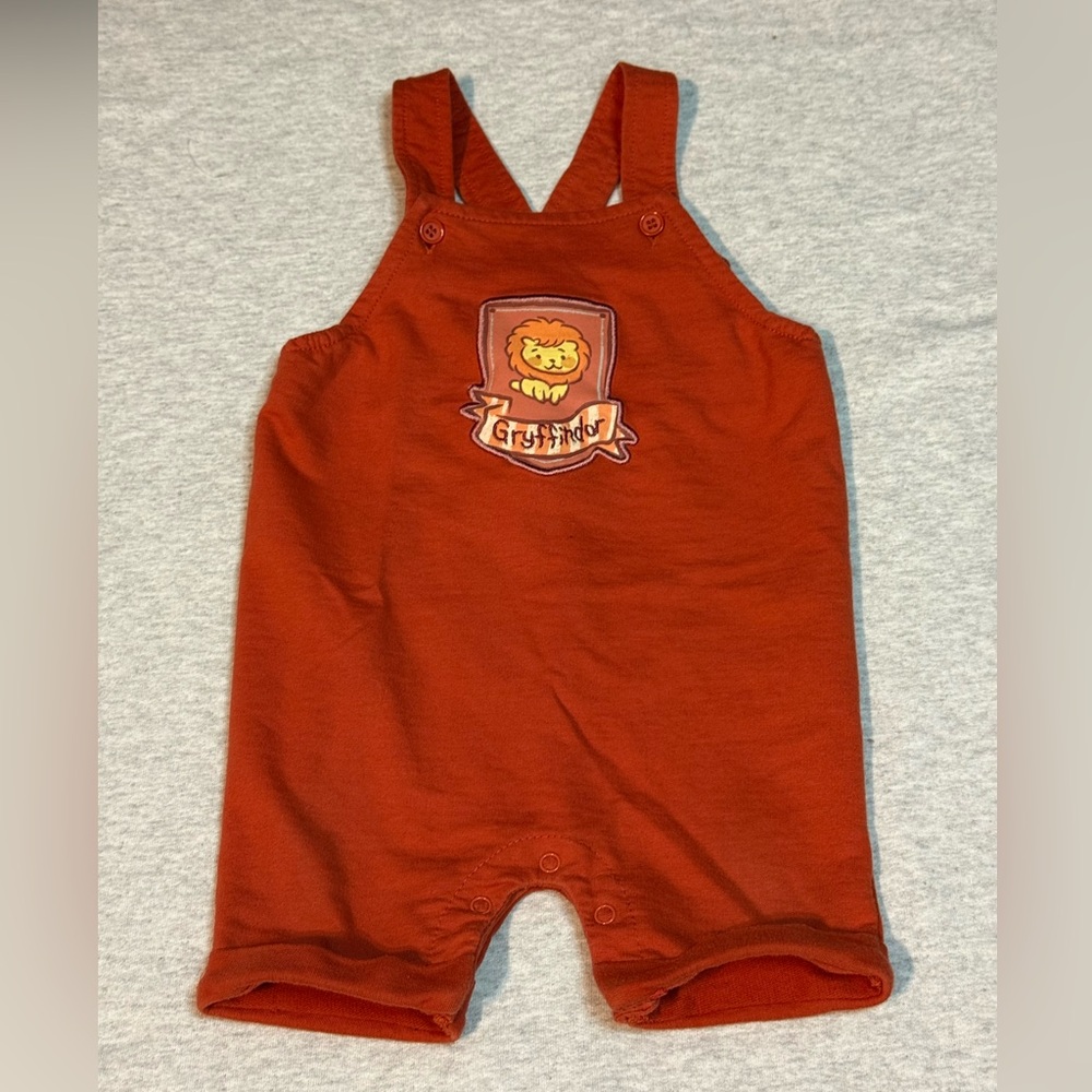 Wizarding World™ Harry Potter Gryffindor Baby Overalls – Size 18 Months 🪄